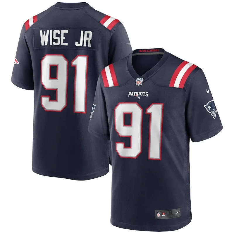 Bruce Armstrong 78 New England Patriots Game Jersey Retired - Navy - Image 3