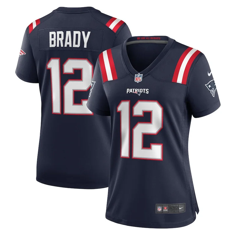 Steve Grogan New England Patriots Game Jersey Retired Player - Navy - Image 5