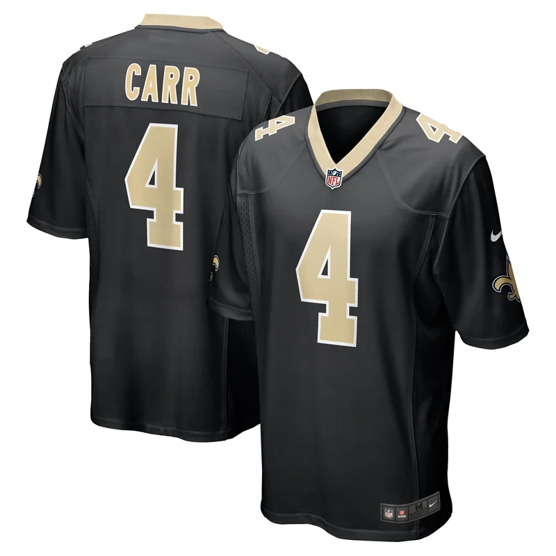 Carl Granderson 96 New Orleans Saints Game Jersey - Black - Image 3