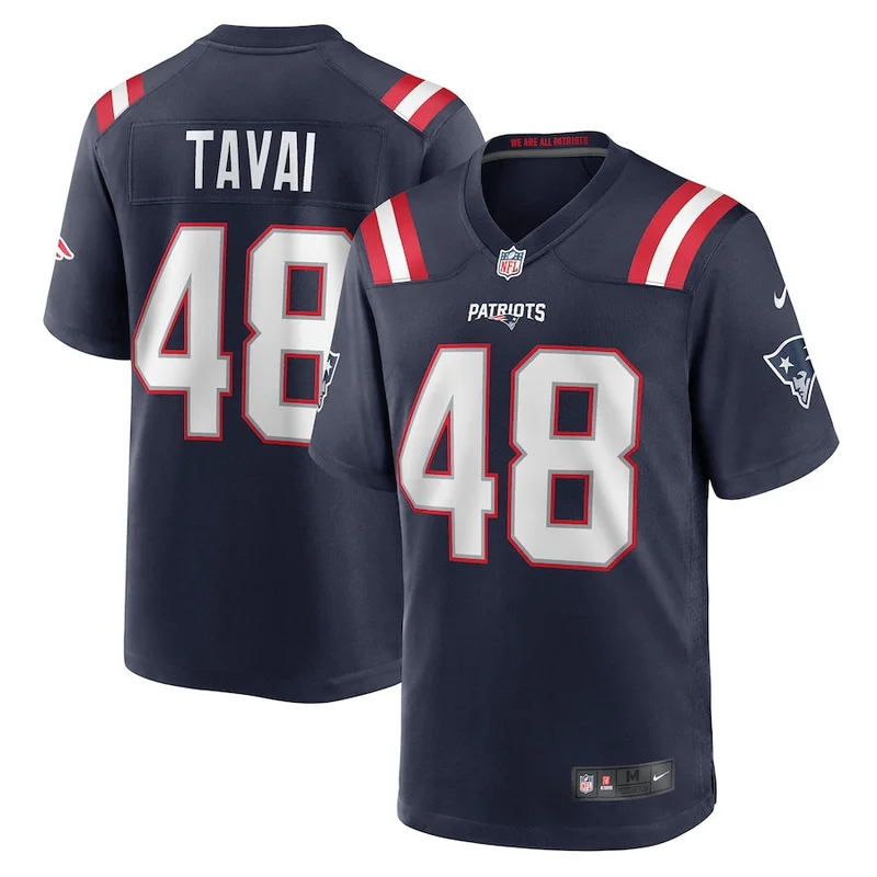 Davon Godchaux 92 New England Patriots Game Jersey - Navy - Image 3