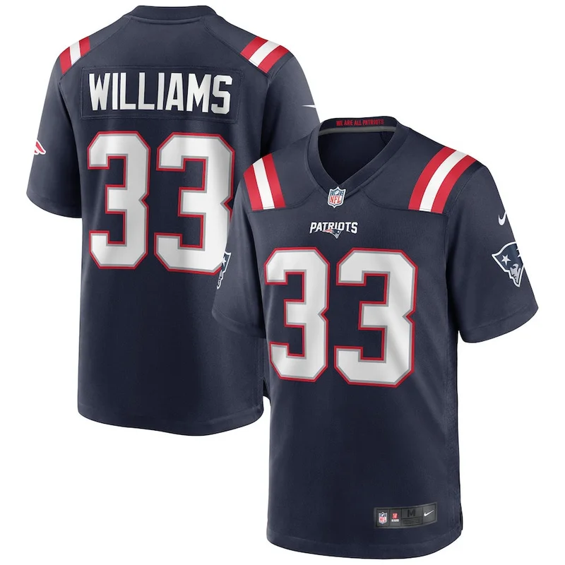 Joe Cardona 49 New England Patriots Game Jersey - Navy - Image 2