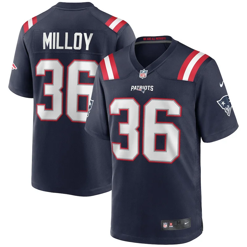 Keion White 99 New England Patriots Jersey Alternate Team Game - Red - Image 3