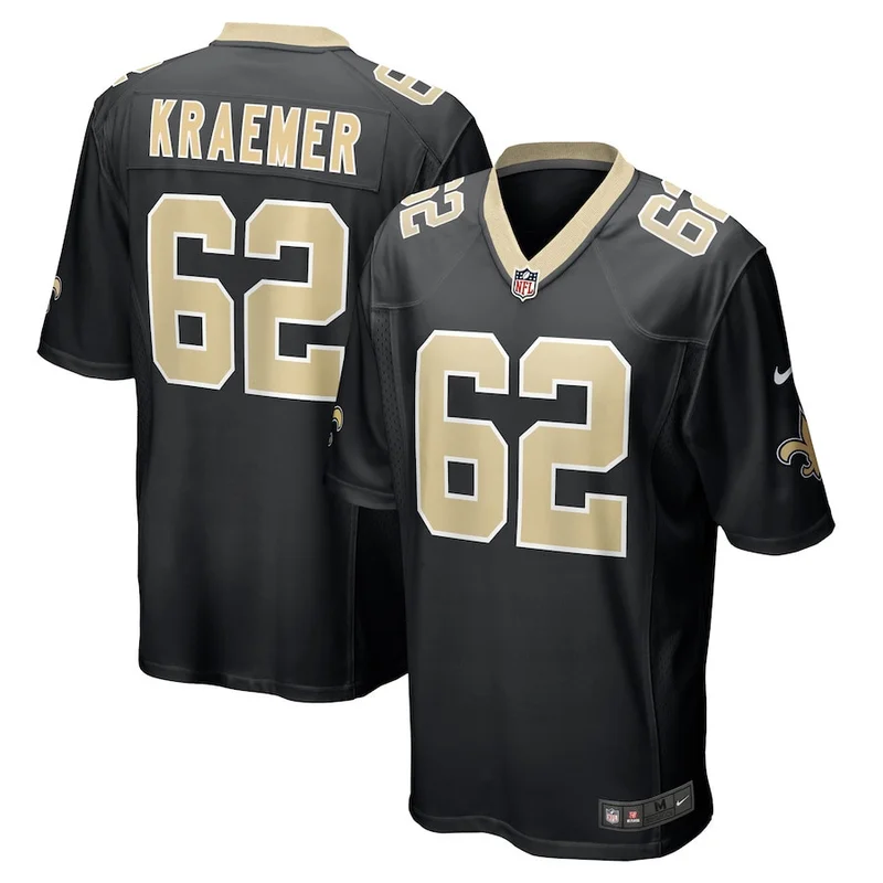 Tanoh Kpassagnon 90 New Orleans Saints Game Jersey - Black - Image 5