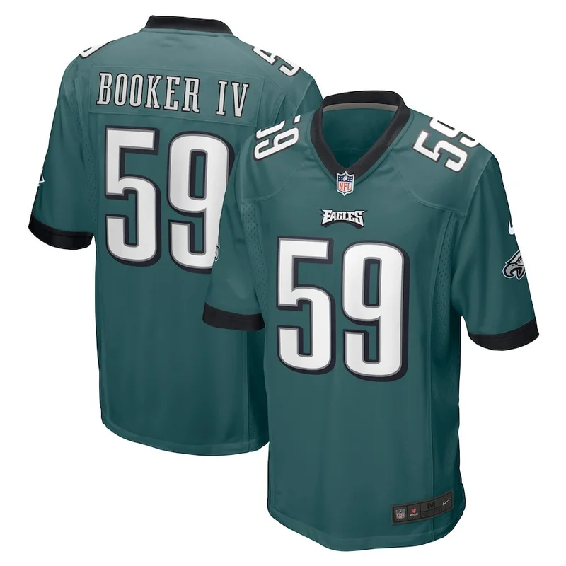 Reggie White 92 Philadelphia Eagles Game Jersey Retired - Midnight Green - Image 4
