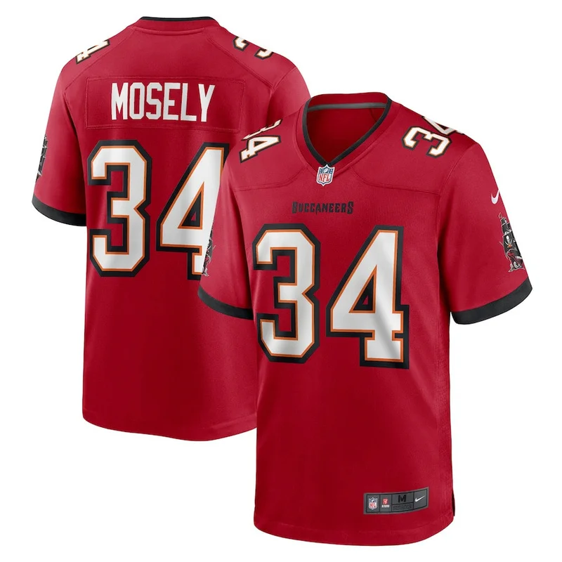 Payne Durham 87 Tampa Bay Buccaneers Game Jersey - Red - Image 2