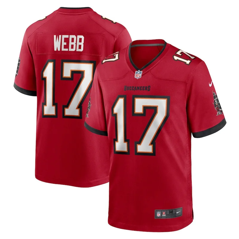 Payne Durham 87 Tampa Bay Buccaneers Game Jersey - Red - Image 5