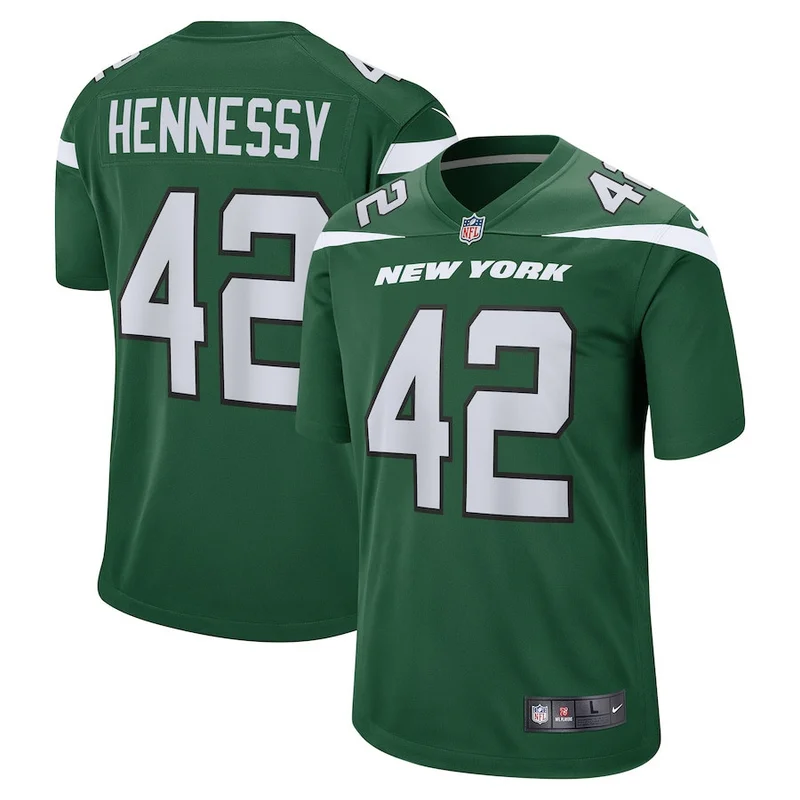 New York Jets Game Jersey Custom - Gotham Green - Image 3