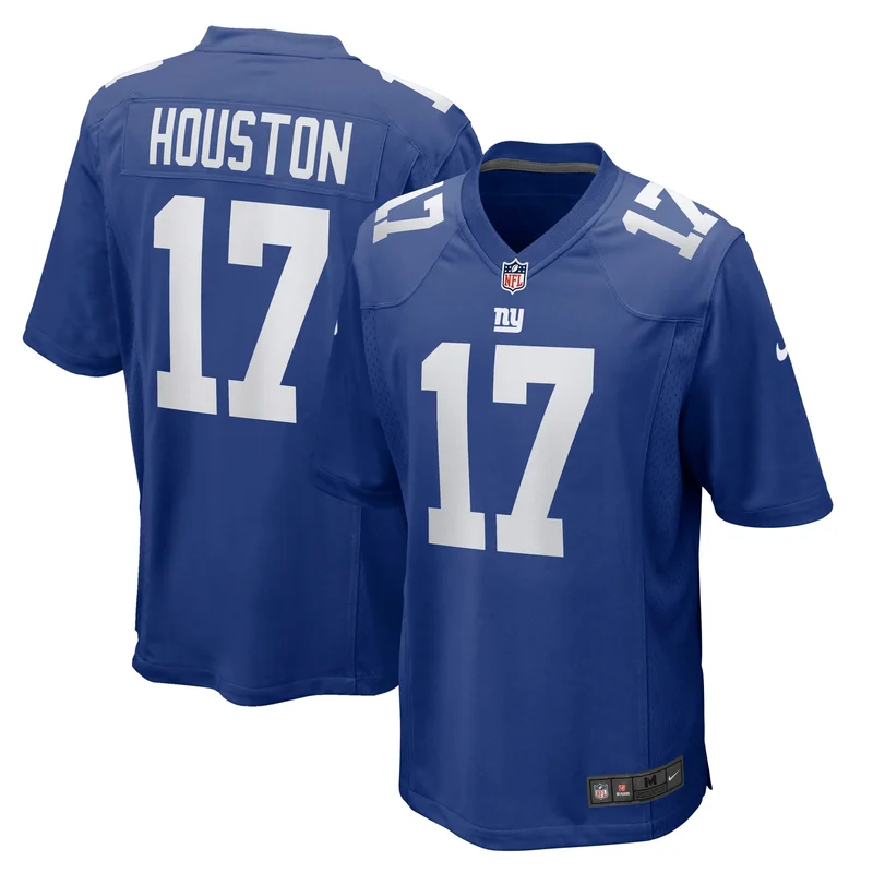 Dennis Houston New York Giants Game Jersey - Royal - Image 2