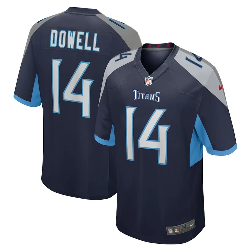 Amani Hooker 37 Tennessee Titans Jersey Oilers Throwback Game - Light Blue - Image 5