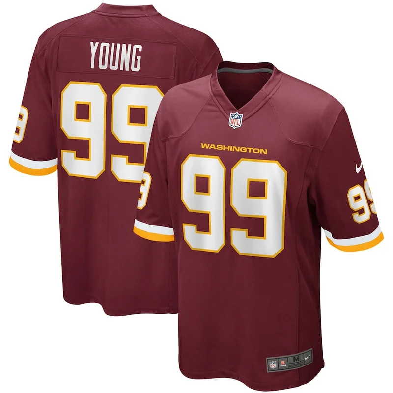 Brycen Tremayne 89 Washington Commanders Game Jersey - Burgundy - Image 5