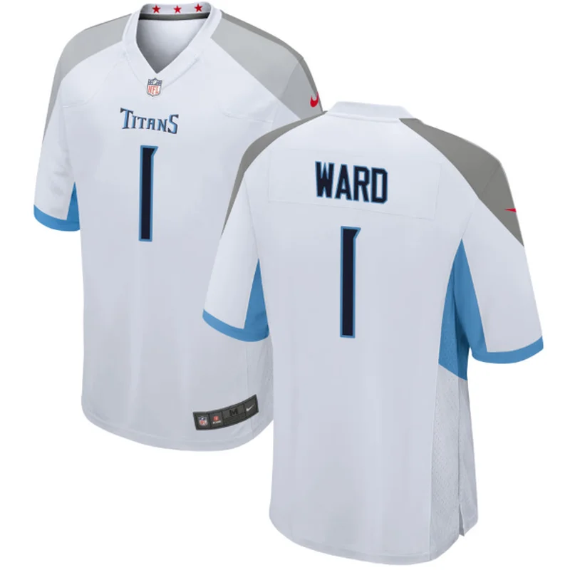 Tennessee Titans Jersey 1 Cameron Ward Navy 2025 Draft F.U.S.E Vapor Limited Stitched Football - Image 2
