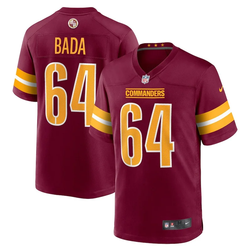 Danny Johnson 36 Washington Commanders Game Jersey - Burgundy - Image 2