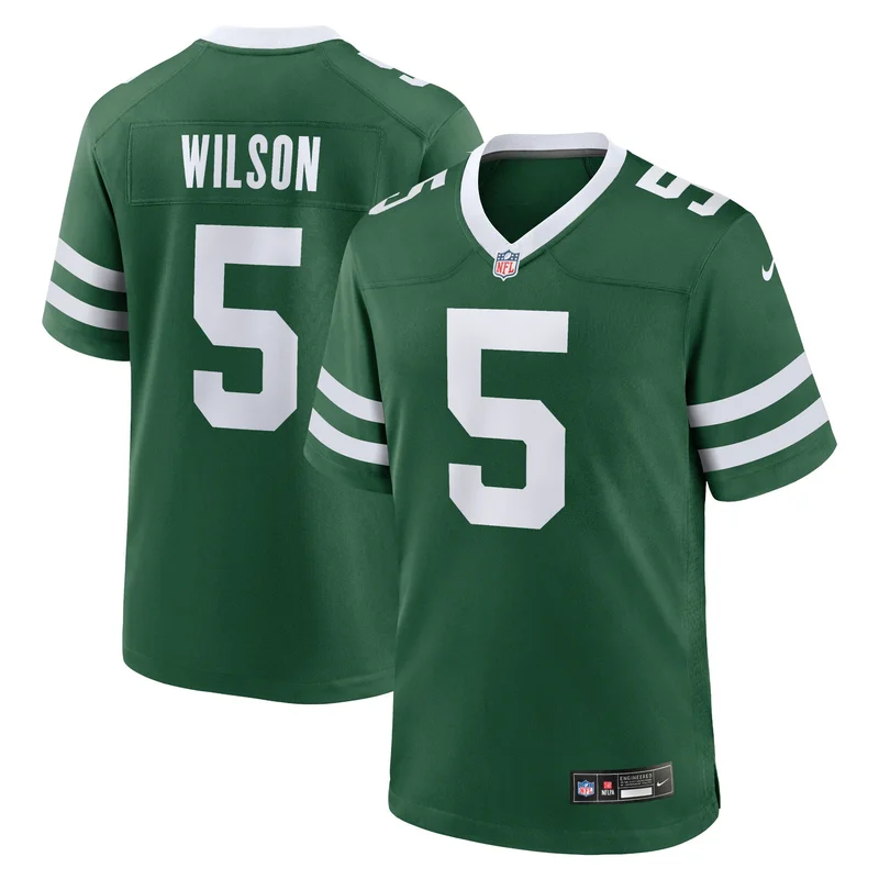 Garrett Wilson New York Jets Jersey Alternate Legend - Legacy Black - Image 2