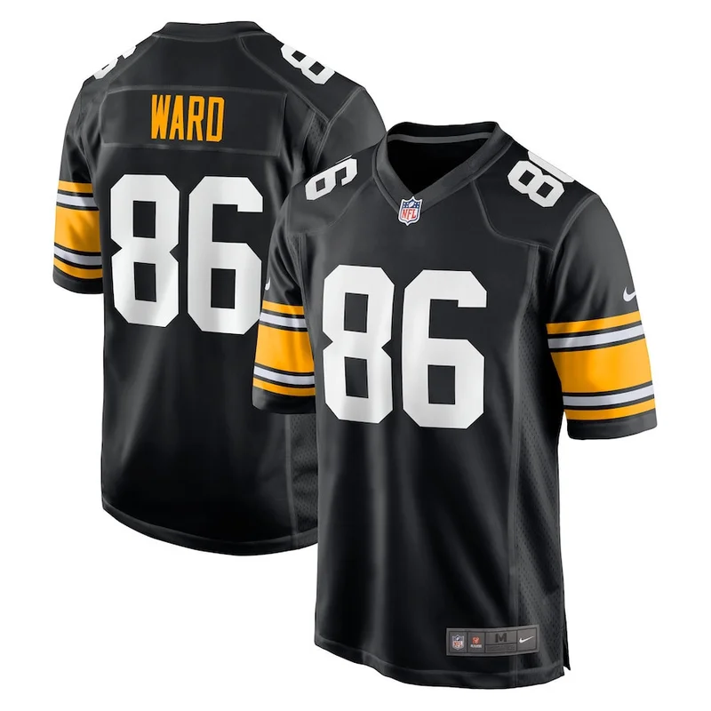 Hines Ward 86 Pittsburgh Steelers Jersey Retired - Black