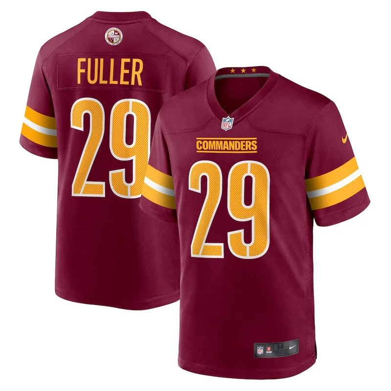 Keidron Smith 48 Washington Commanders Game Jersey - Burgundy - Image 3