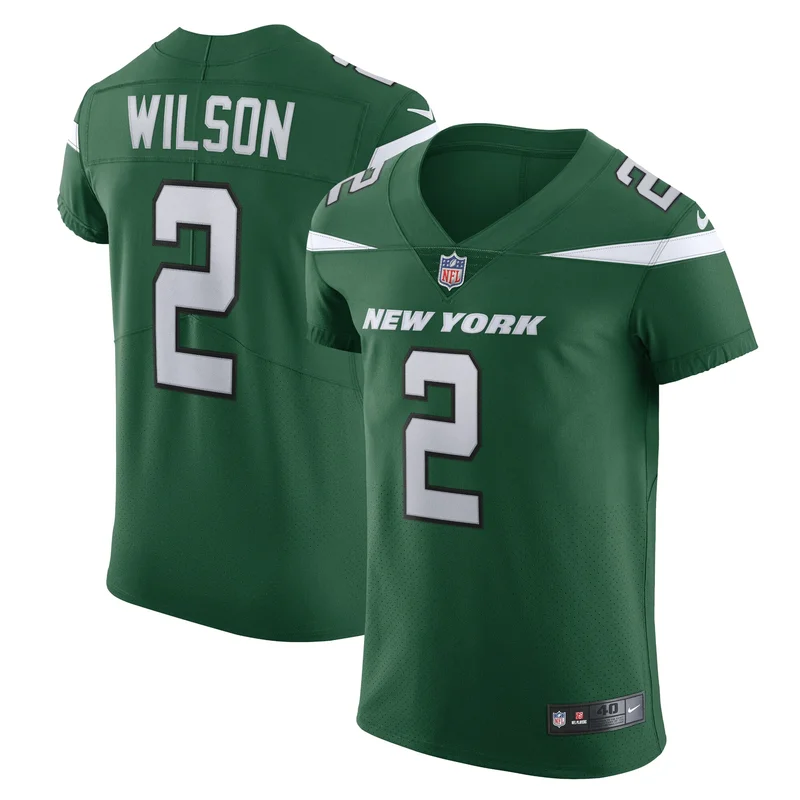 Zach Wilson New York Jets Game Jersey - Gotham Green - Image 3