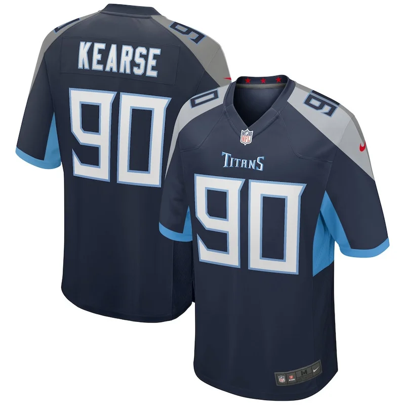 Chris Moore 11 Tennessee Titans Game Jersey - Navy - Image 4