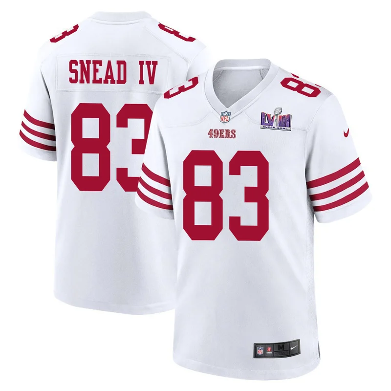 Trey Lance 5 San Francisco 49ers Jersey - White - Image 3