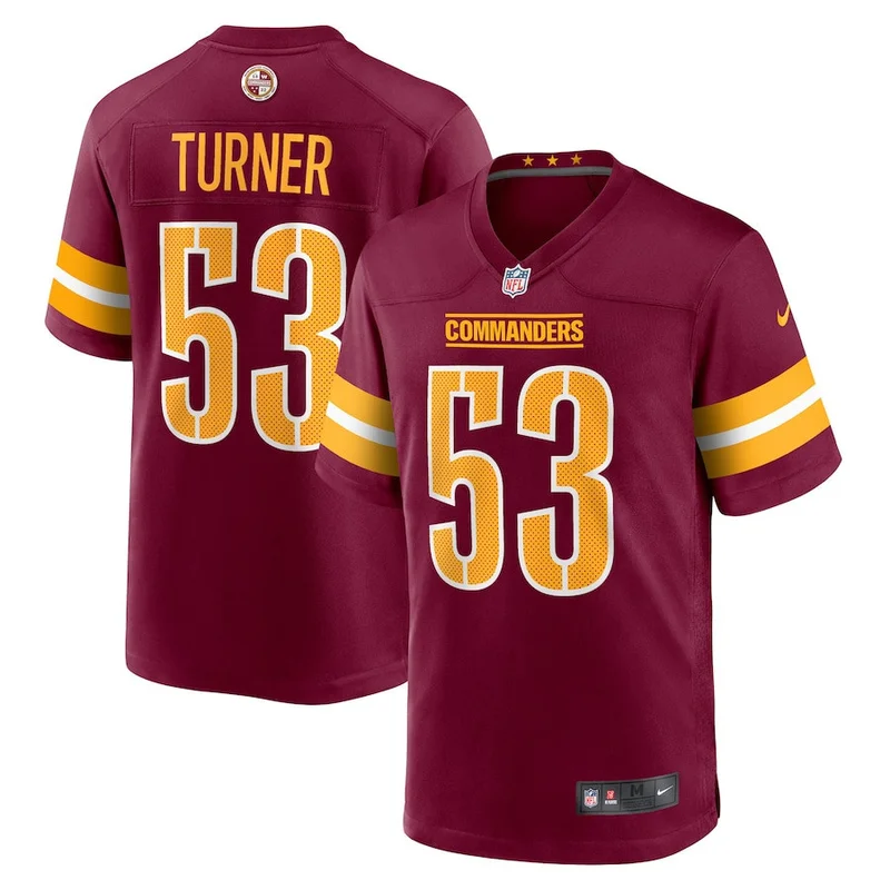 Terry McLaurin 17 Washington Commanders Game Jersey - Burgundy - Image 3