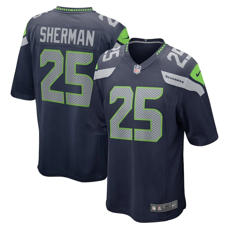 Michael Dickson 4 Seattle Seahawks Game Jersey - College Navy - Image 4