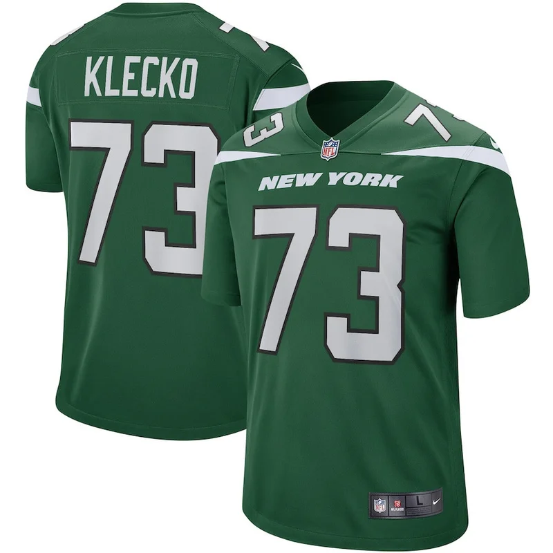 Joe Klecko 73 New York Jets Game Jersey Retired - Gotham Green