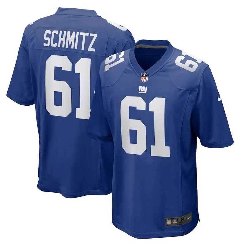 Jason Pinnock 27 New York Giants Game Jersey - Royal - Image 5