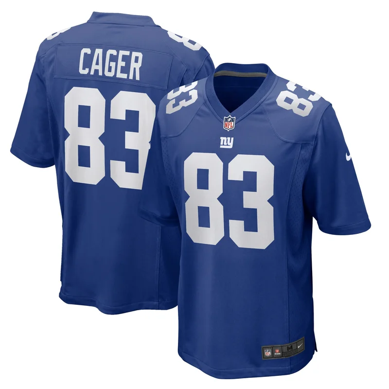 Jordon Riley 95 New York Giants Jersey Team Game - Royal - Image 5
