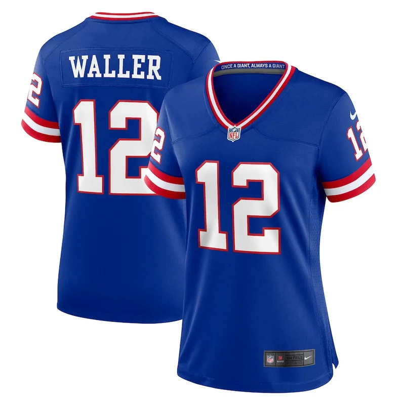 Casey Kreiter 58 New York Giants Game Jersey - Royal - Image 4