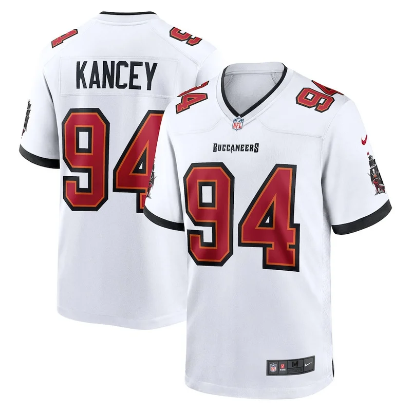 Calijah Kancey 94 Tampa Bay Buccaneers Game Jersey - White