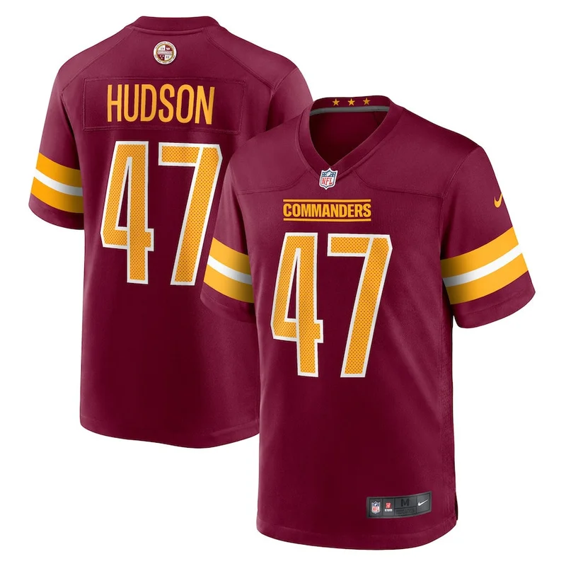 Jeremy Reaves 39 Washington Commanders Game Jersey - Burgundy - Image 4
