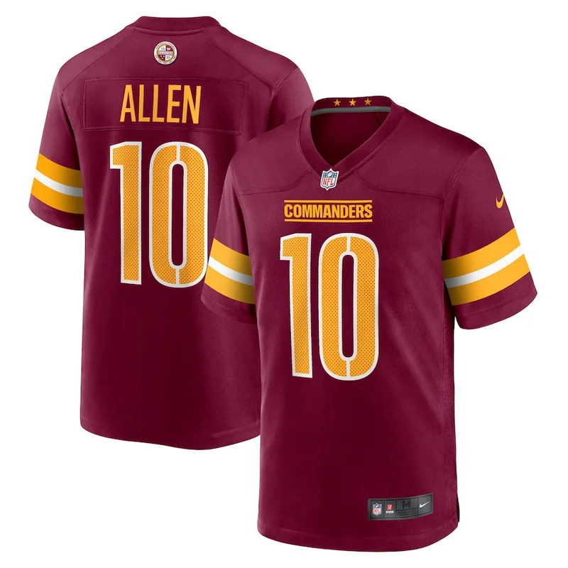 Jonathan Allen 93 Washington Commanders Game Jersey - White - Image 5