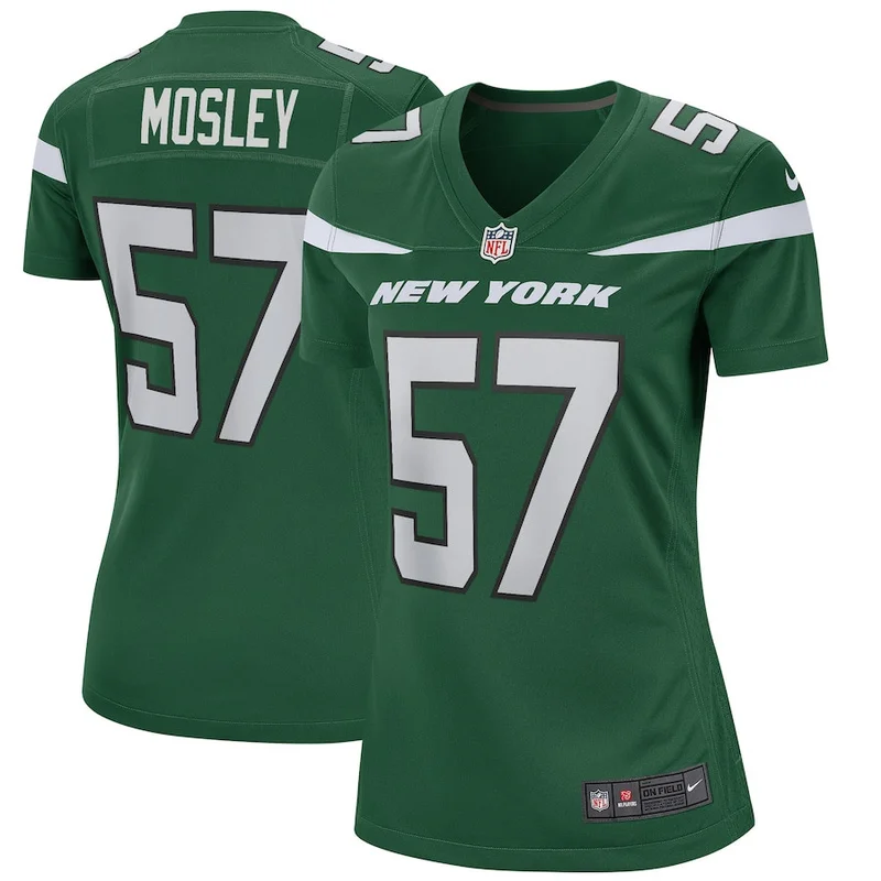 Mark Gastineau 99 New York Jets Game Jersey - Stealth Black - Image 2