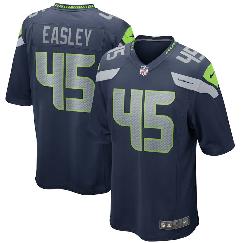 Cody White 82 Seattle Seahawks Game Jersey - College Navy - Image 2