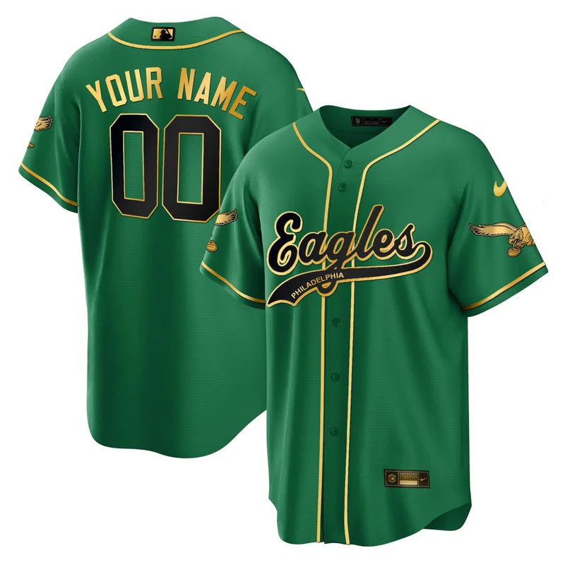 Nakobe Dean Philadelphia Eagles Jersey Team Game - Midnight Green - Image 5