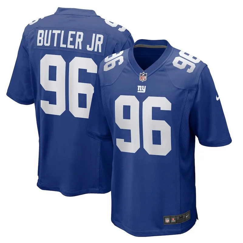 Tyree Jackson 84 New York Giants Game Jersey - Royal - Image 2