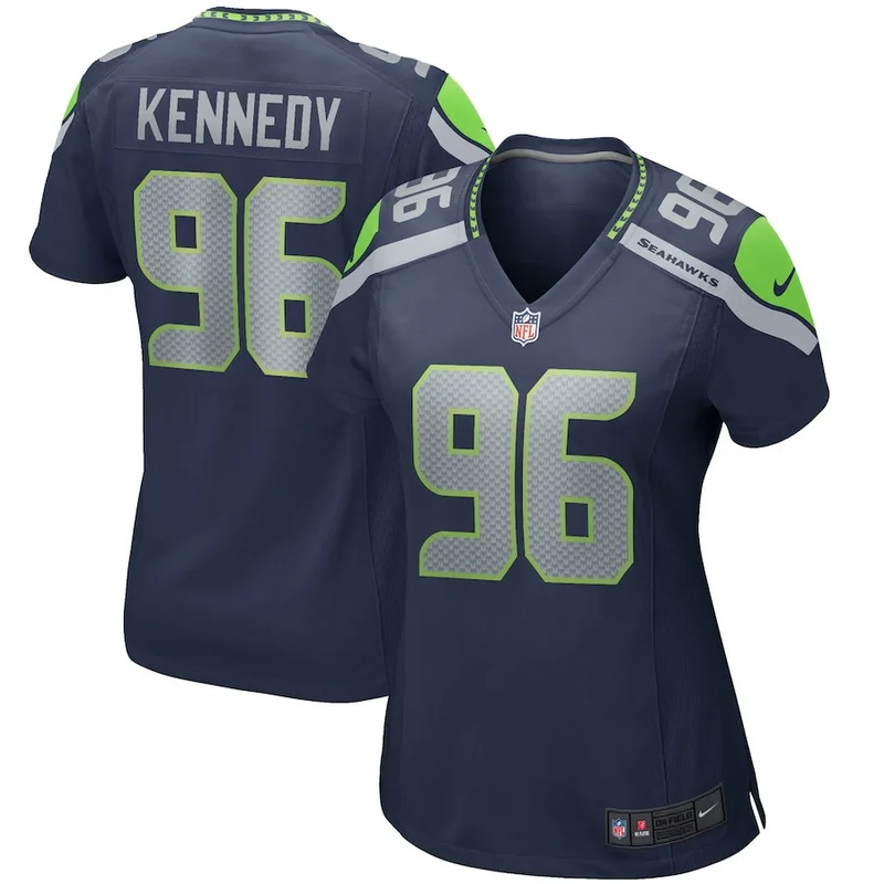 Brian Bosworth 55 Seattle Seahawks Game Jersey Retired - College Navy - Image 4