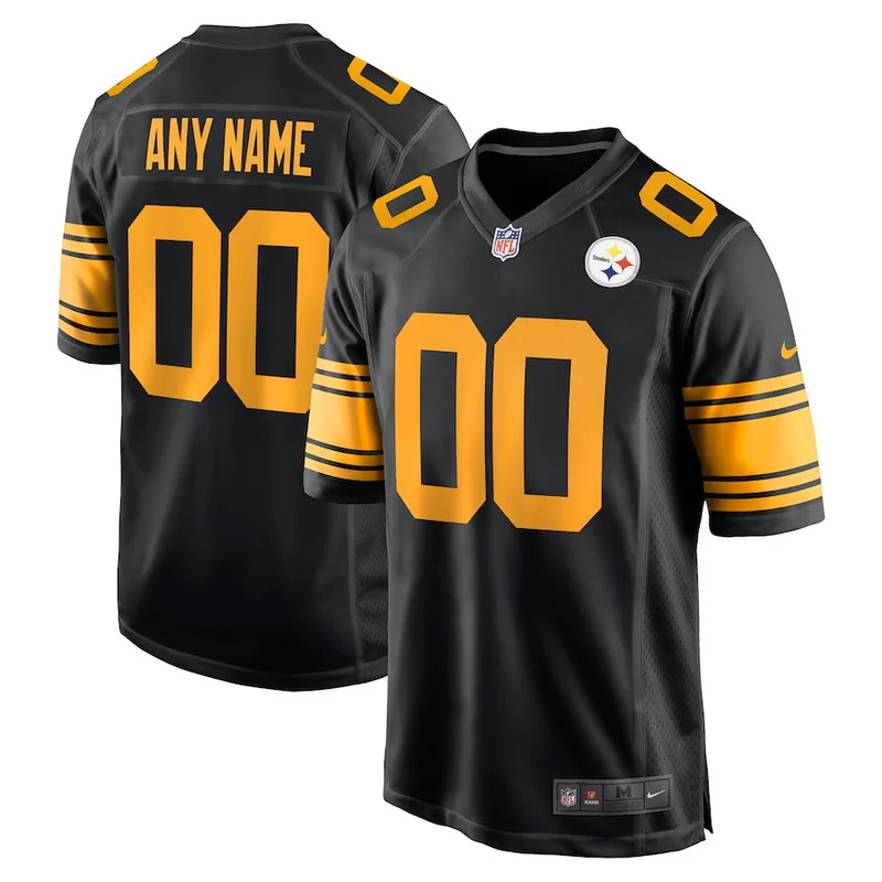 Godwin Igwebuike 48 Pittsburgh Steelers Game Jersey - Black - Image 4
