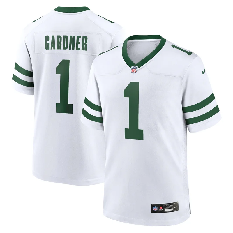 Aaron Rodgers New York Jets Game Jersey - Legacy White - Image 2