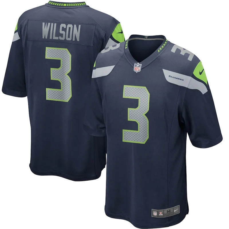 Cody White 82 Seattle Seahawks Game Jersey - College Navy - Image 3