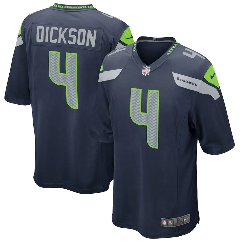 Michael Dickson 4 Seattle Seahawks Game Jersey - College Navy