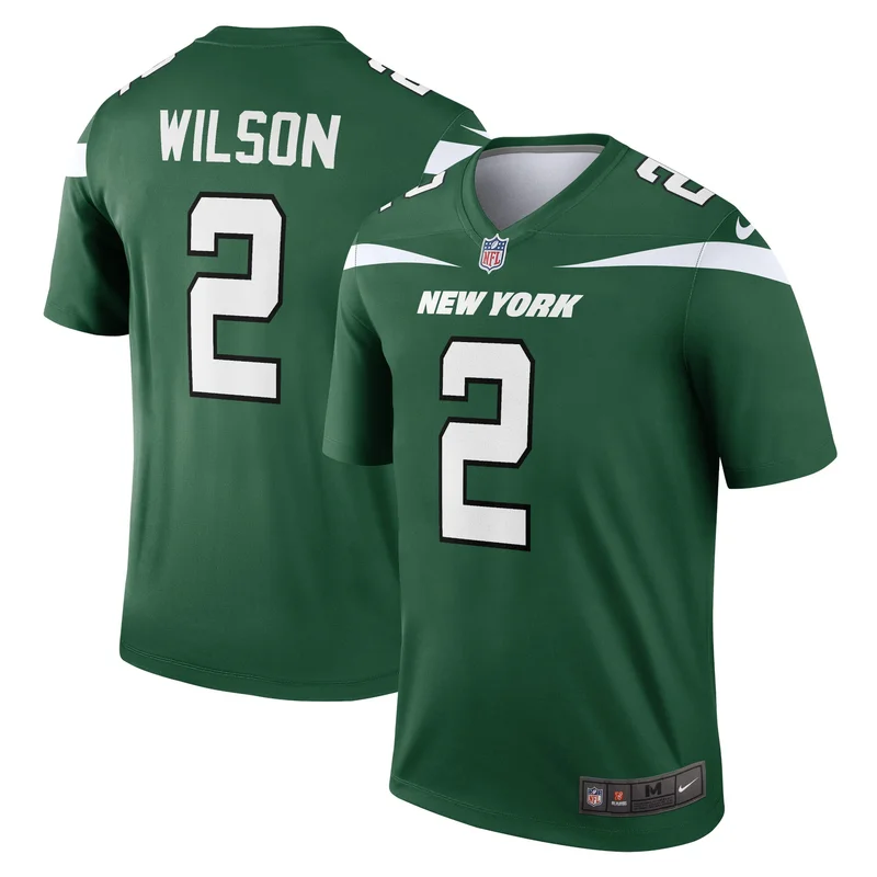Zach Wilson New York Jets Game Jersey - Legacy White - Image 4