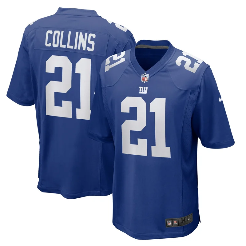 Jordon Riley 95 New York Giants Jersey Team Game - Royal - Image 4