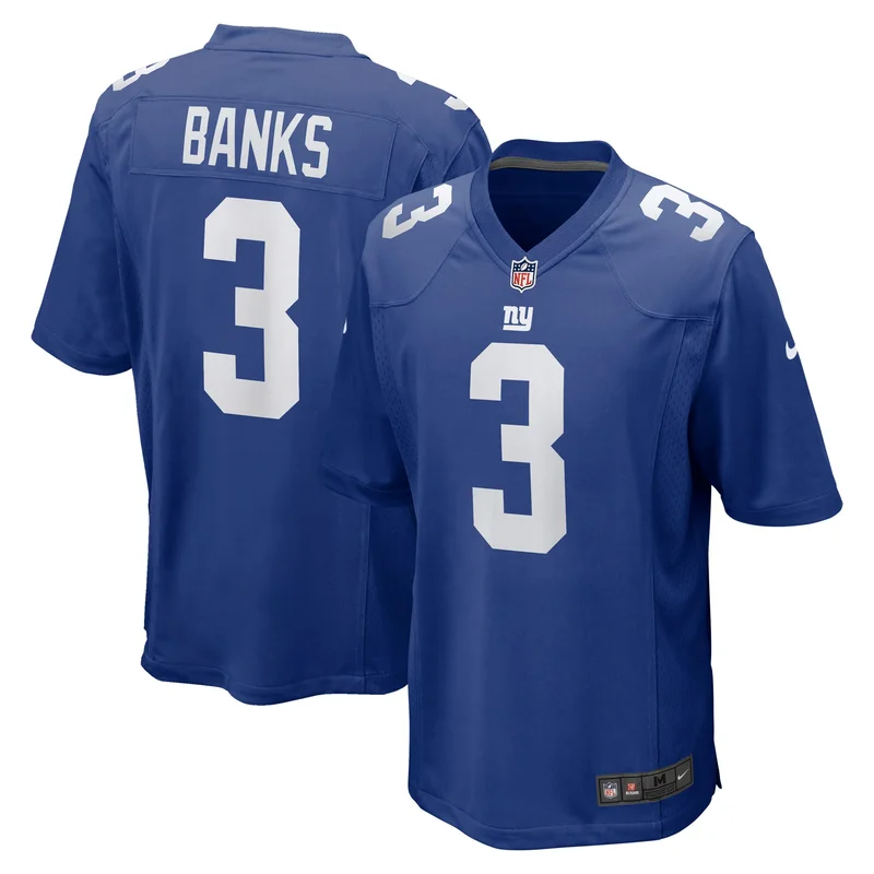 Dennis Houston New York Giants Game Jersey - Royal - Image 3