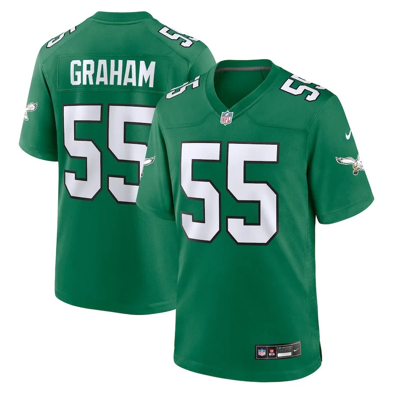 Terrell Owens 81 Philadelphia Eagles Game Jersey Retired - Midnight Green - Image 4