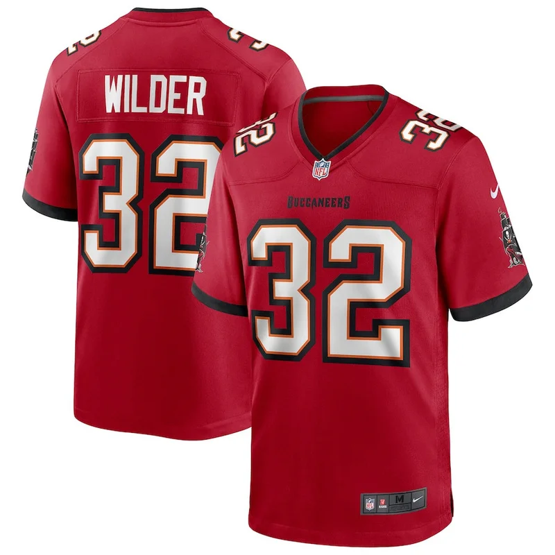 Cadillac Williams 24 Tampa Bay Buccaneers Game Jersey Retired - Red - Image 3
