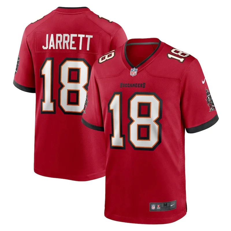 Payne Durham 87 Tampa Bay Buccaneers Game Jersey - Red - Image 4