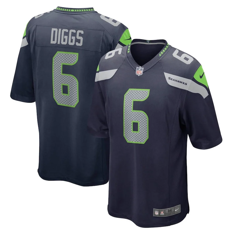 Michael Dickson 4 Seattle Seahawks Game Jersey - College Navy - Image 2