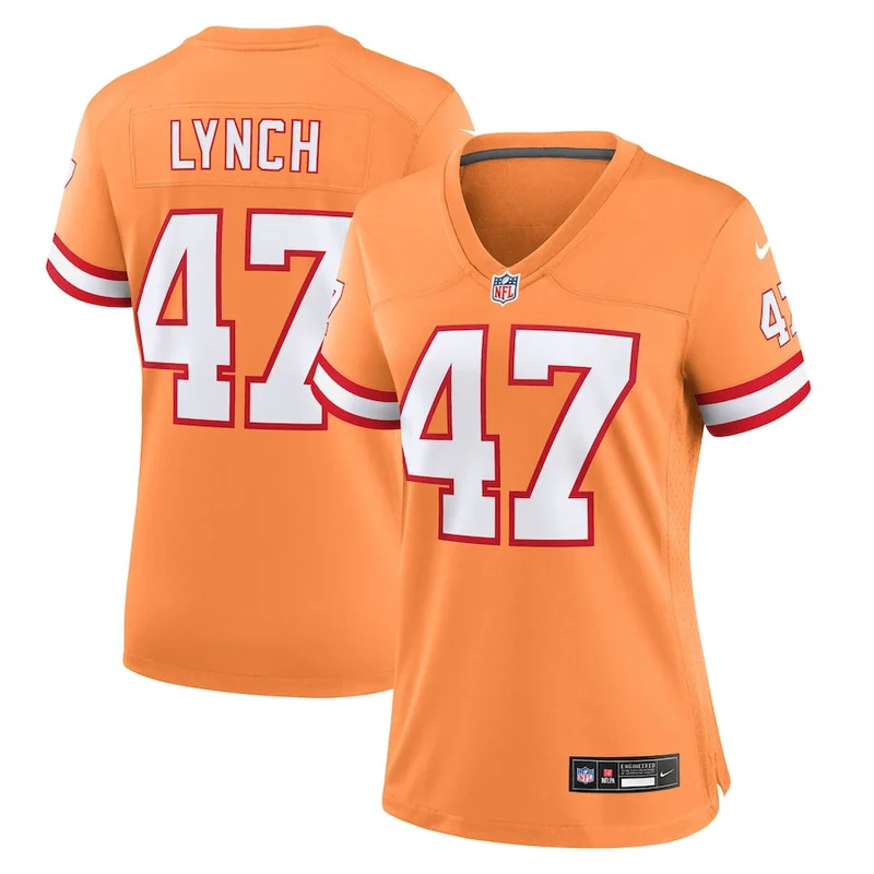 Derrick Brooks 55 Tampa Bay Buccaneers Jersey Throwback Game - Orange - Image 5
