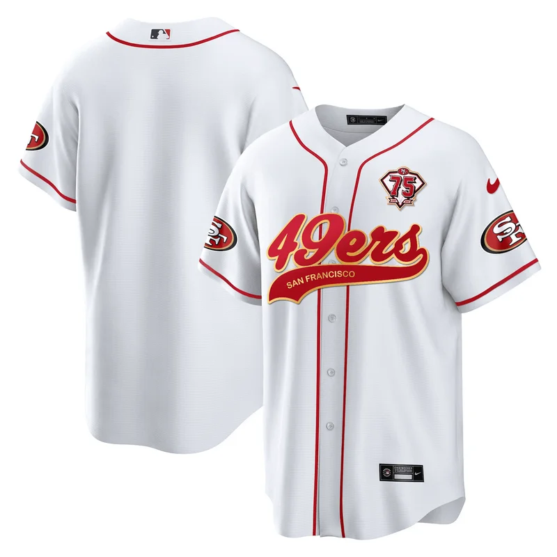 Fred Warner 54 San Francisco 49ers Jersey Baseball - Black Gold - Image 4