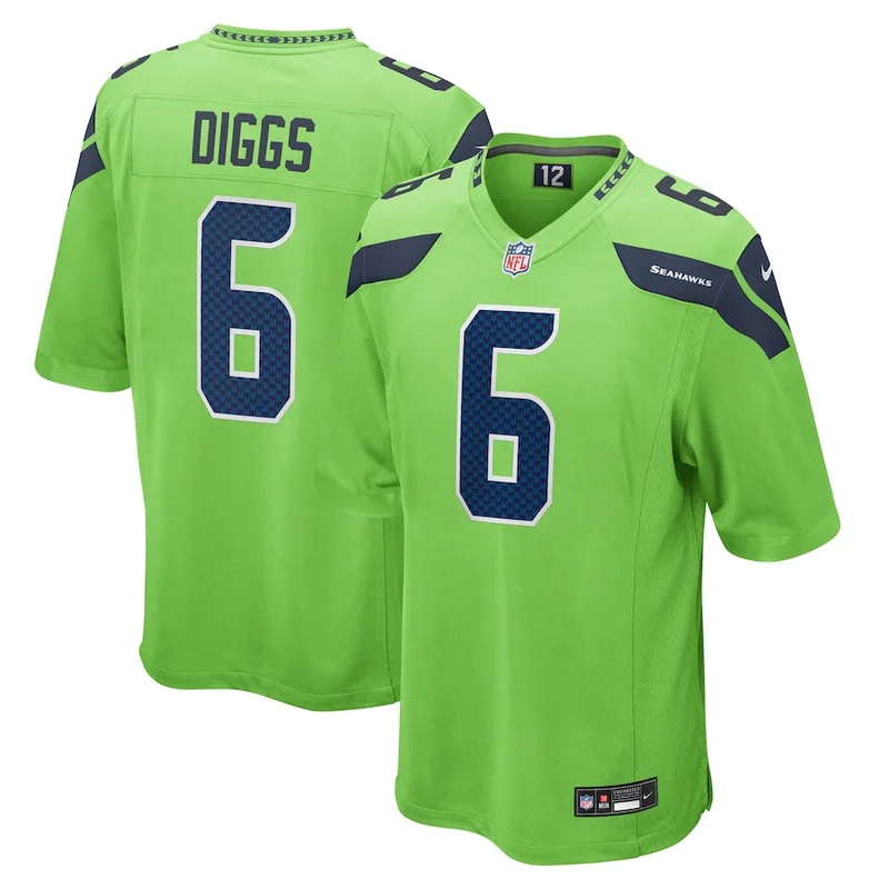 Michael Dickson 4 Seattle Seahawks Game Jersey - College Navy - Image 3